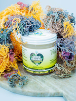 Green Organix 100% Raw Wildcrafted Sea Moss Gel 16 oz - Full Spectrum