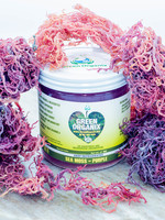 Green Organix 100% Raw Wildcrafted Sea Moss Gel 16 oz - Purple