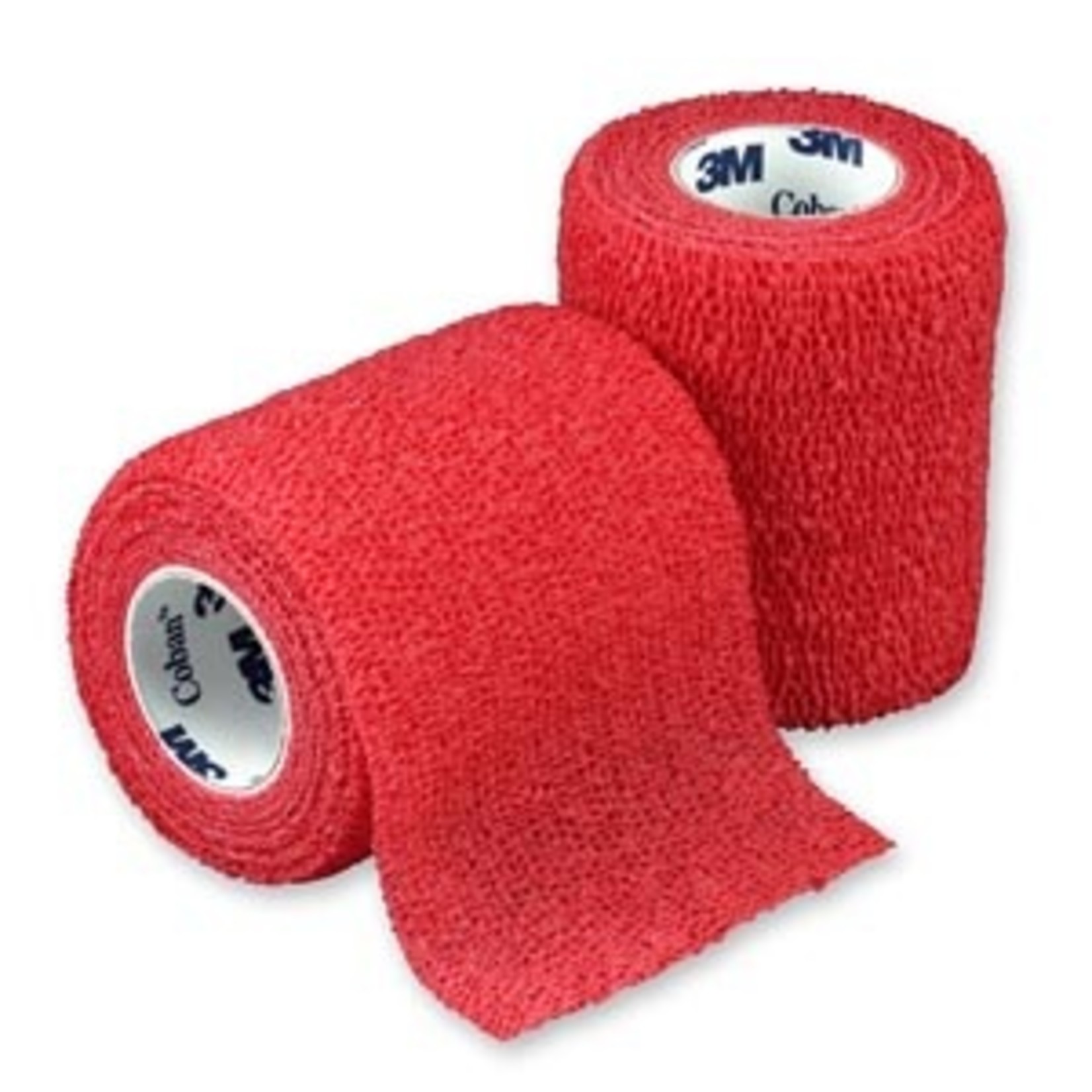 Red Cohesive Bandage (100/box)