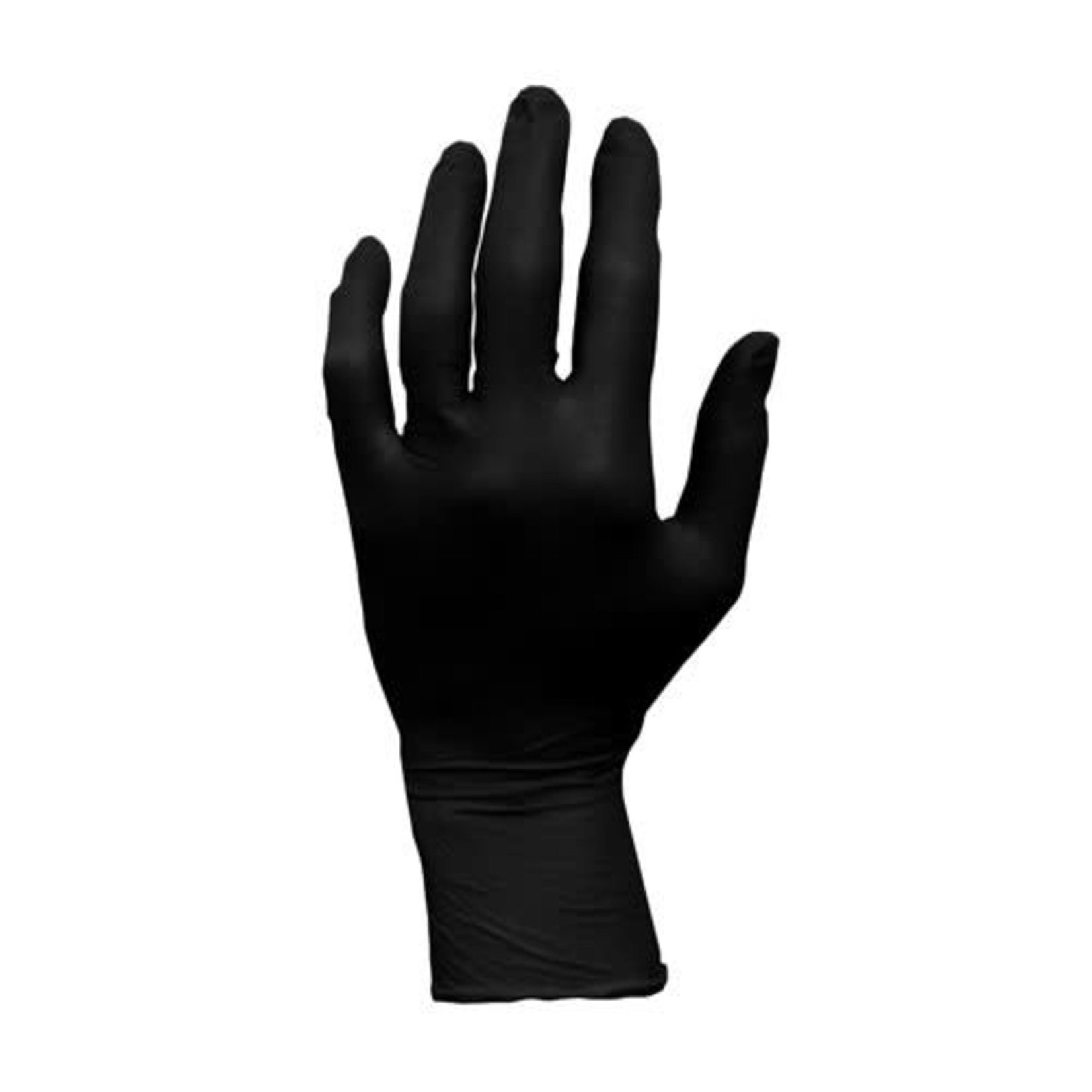 gloves-GL-NT107BKFM Black M textured  single