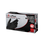 Glove plus blk M M single