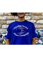 Burning Spider Stoke Company Burning Spider Logo Shirt Blue