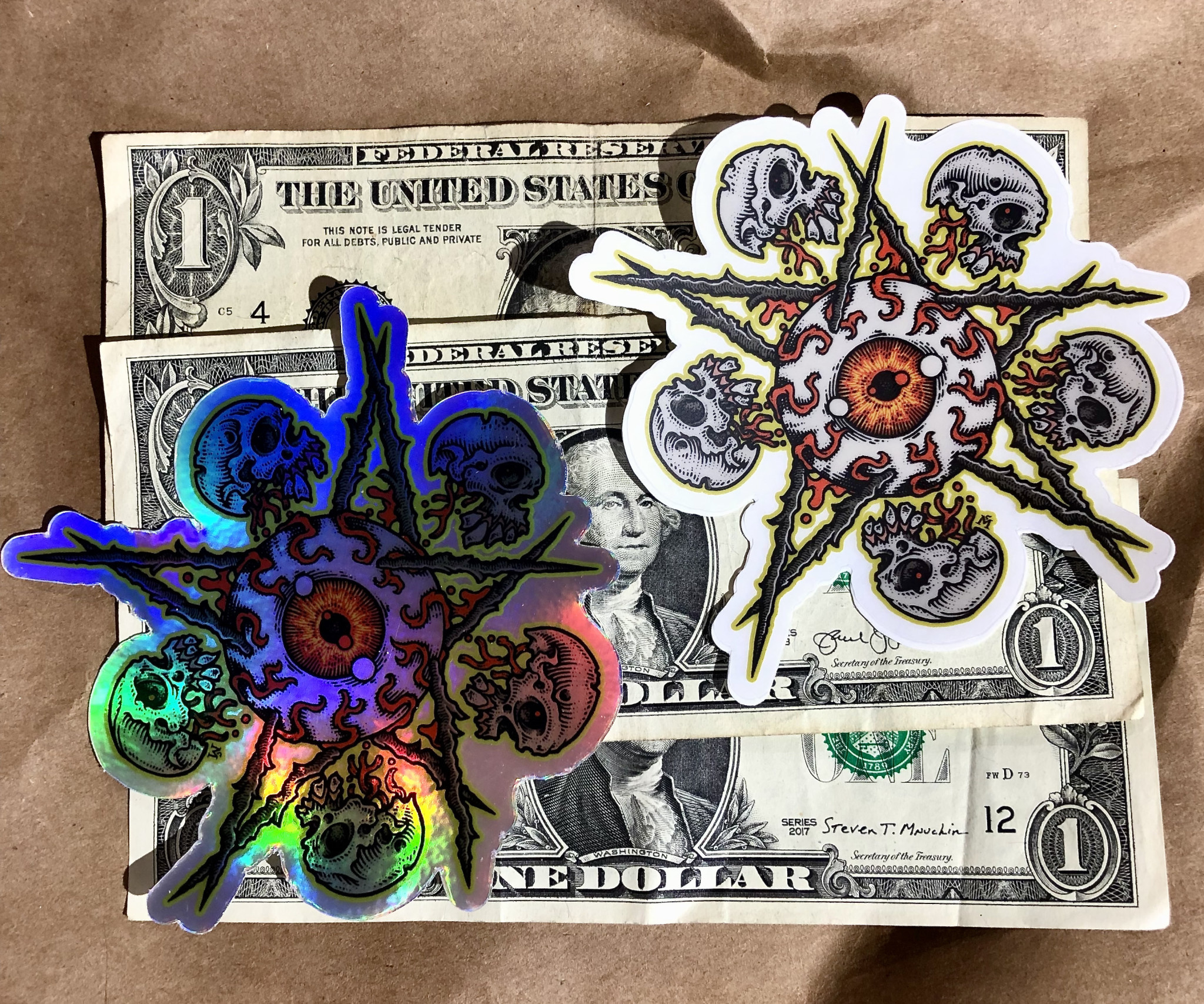 Devil's Medallion Burning Spider Stoke Company