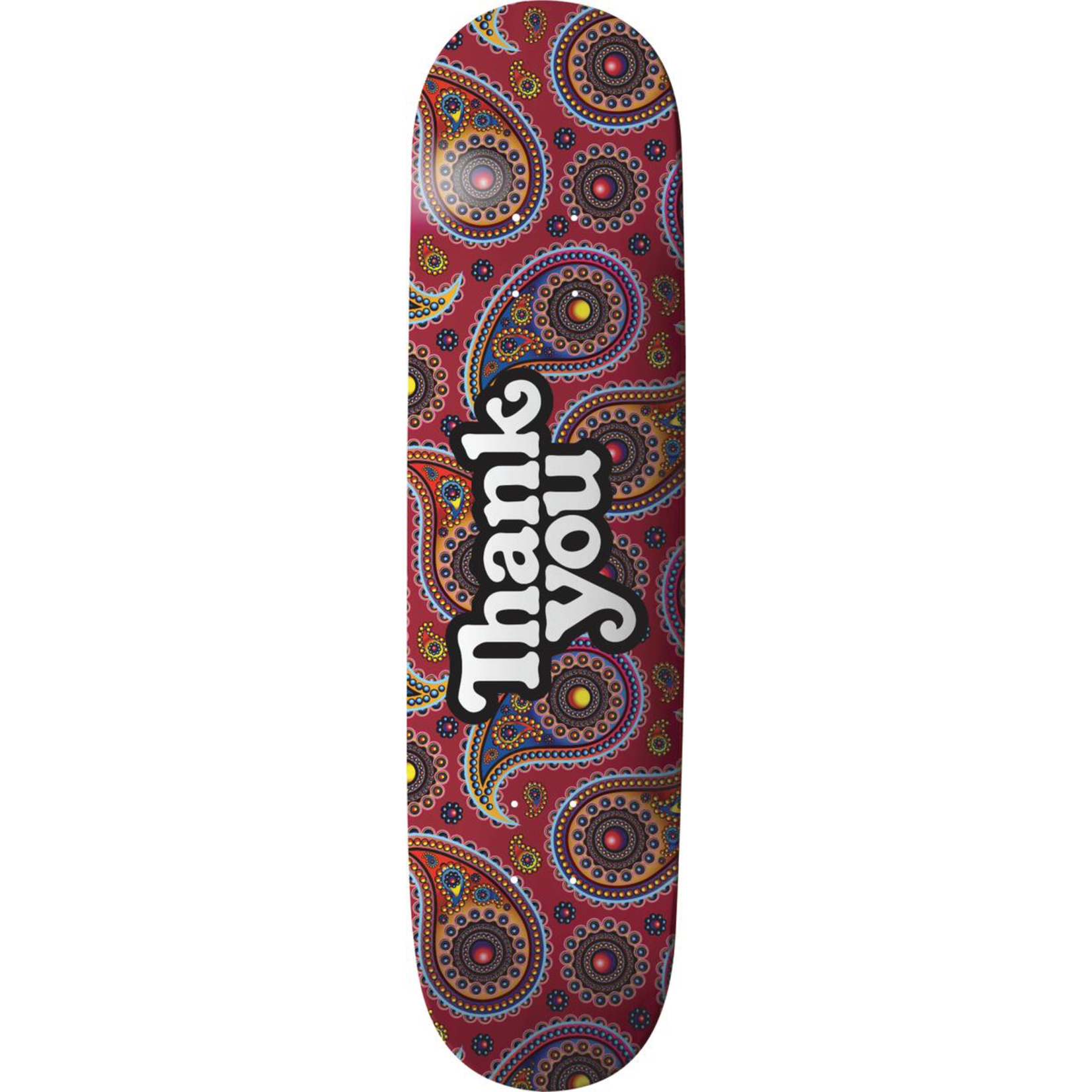 Thank You Skateboards Thank You Paisley Logo