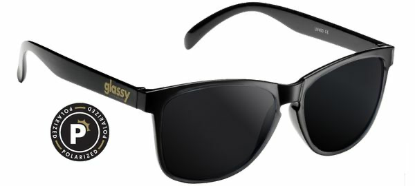 Glassy Deric (Black) Polarized Sunglasses