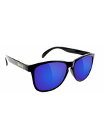 Glassy Eyewear Deric - Black/Blue Mirror