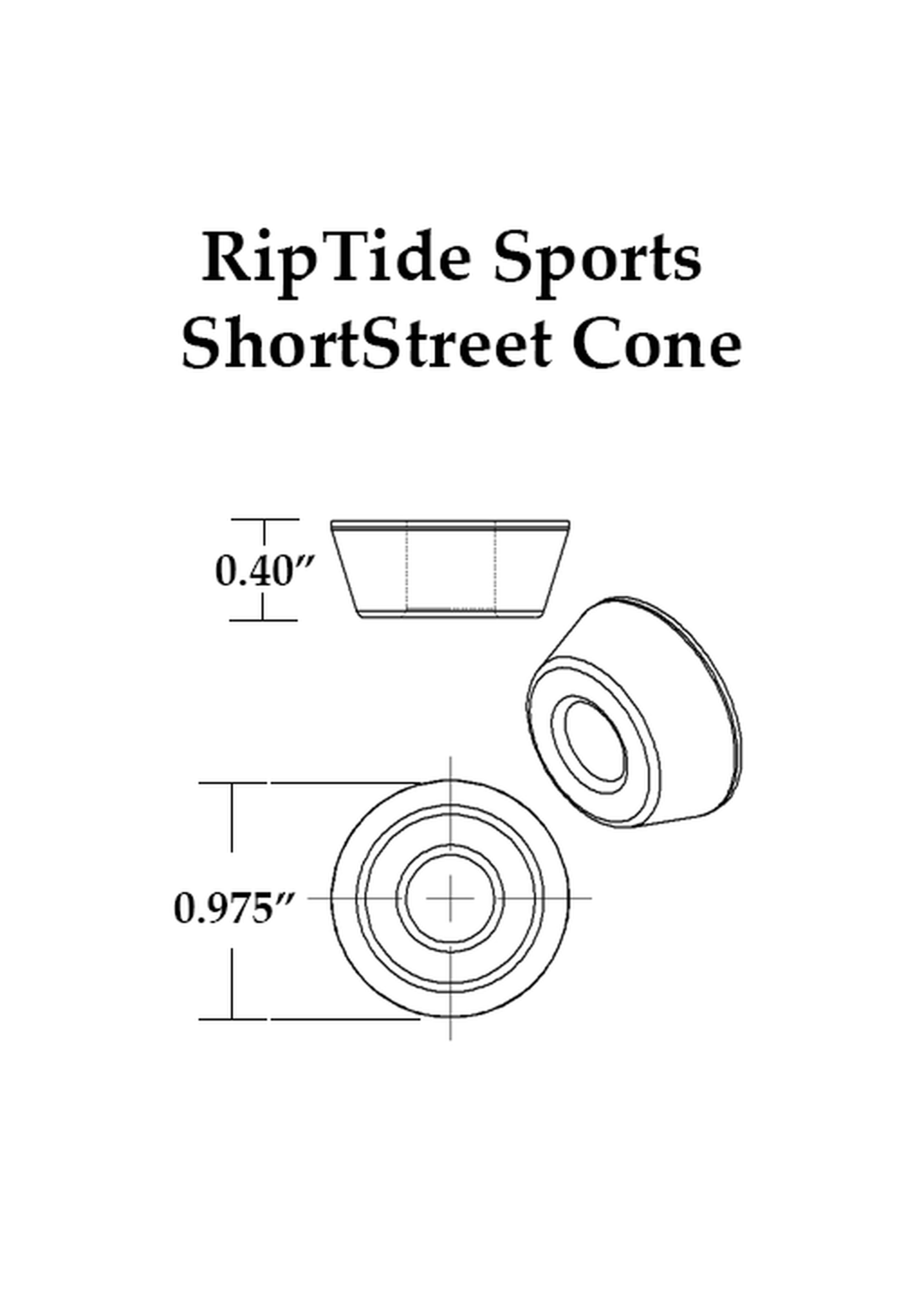 Riptide Sports KRANK Short Street  Cone