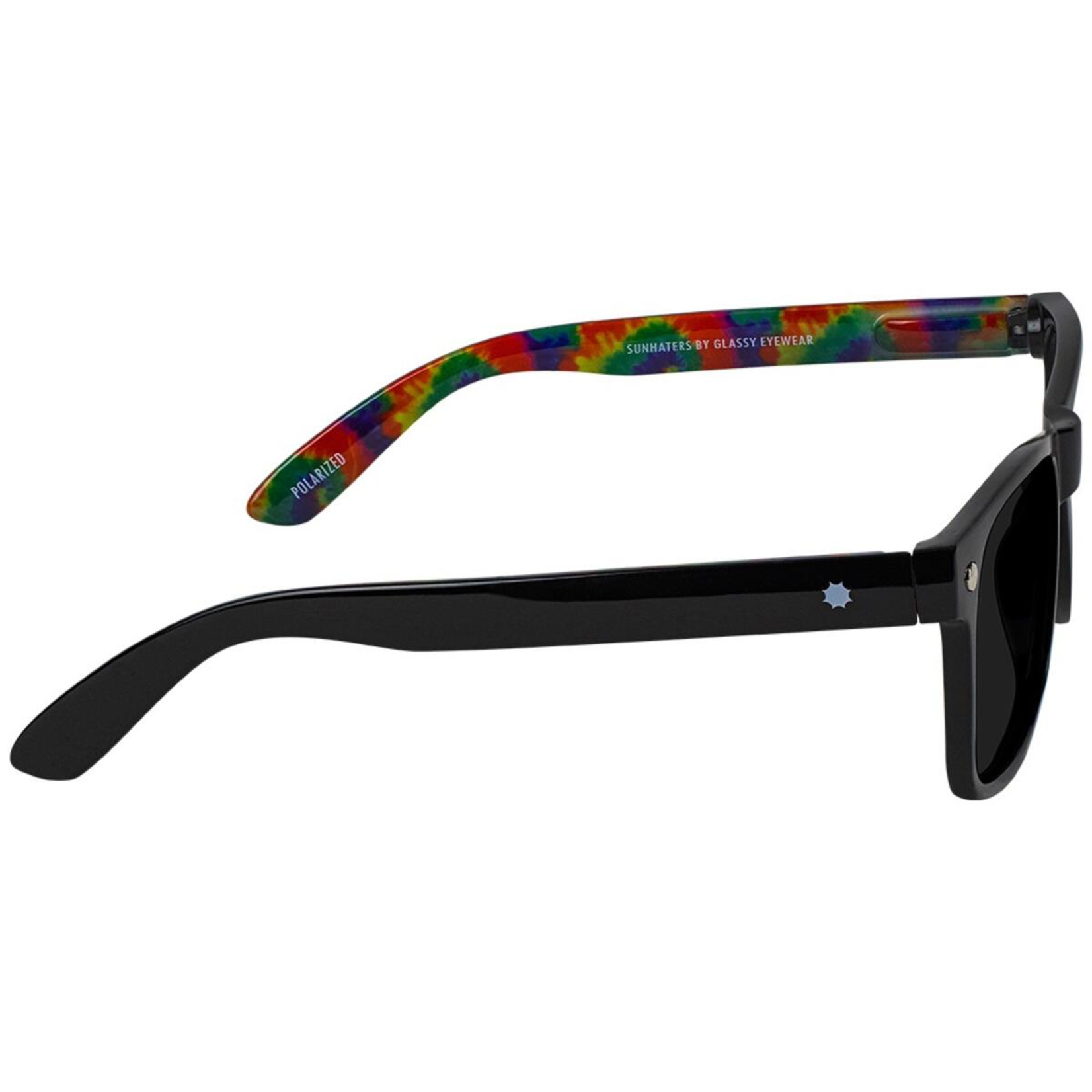 Glassy Eyewear Leonard - Black/Tie-Dye