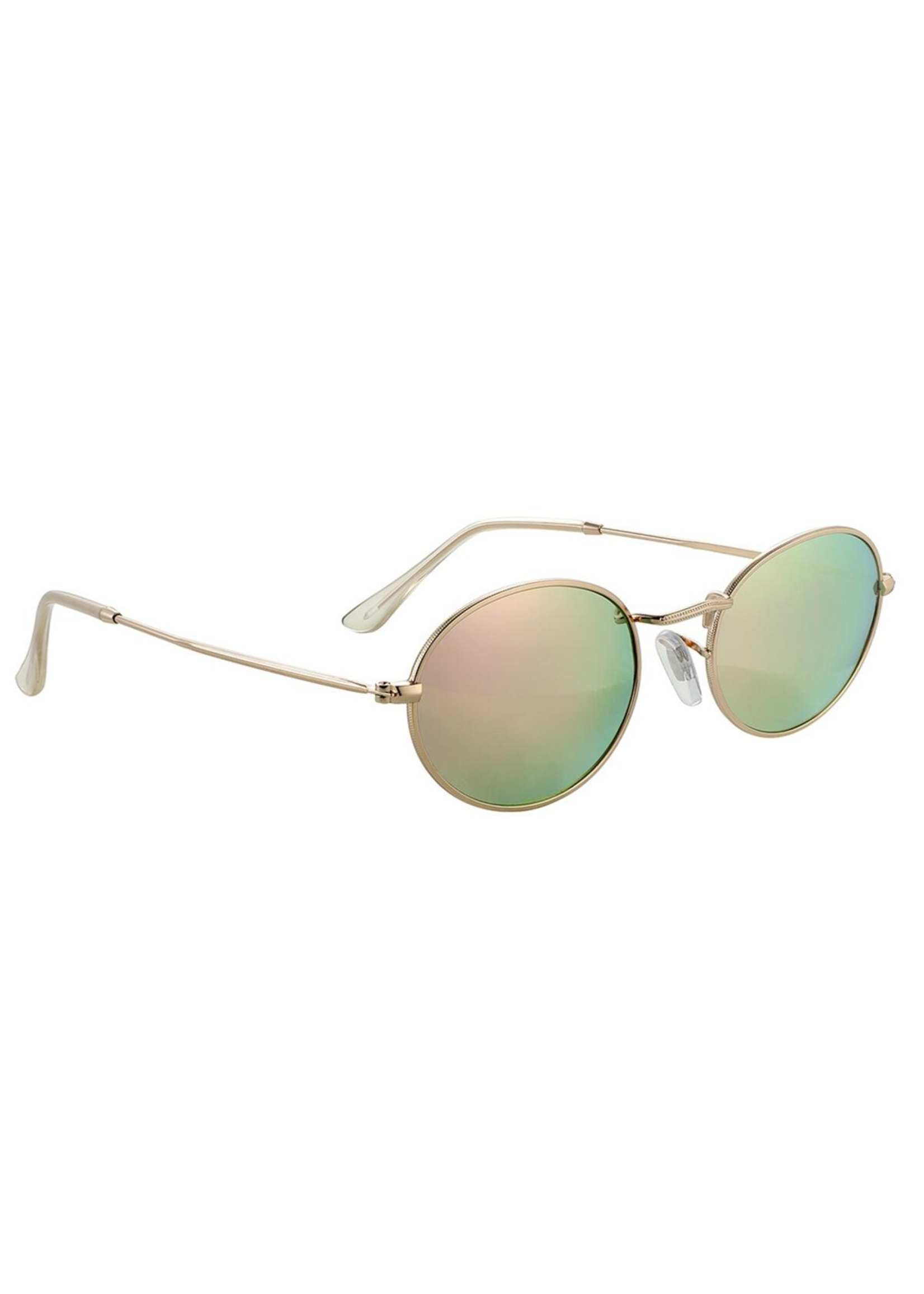 Glassy Eyewear Campbell Polarized - Gold/Pink Mirror