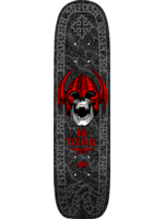 Powell Peralta Per Welinder Nordic Skull Freestyle Skateboard Deck Black/Silver - 7.25 x 27