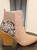 Snake chain bootie *FINAL SALE*