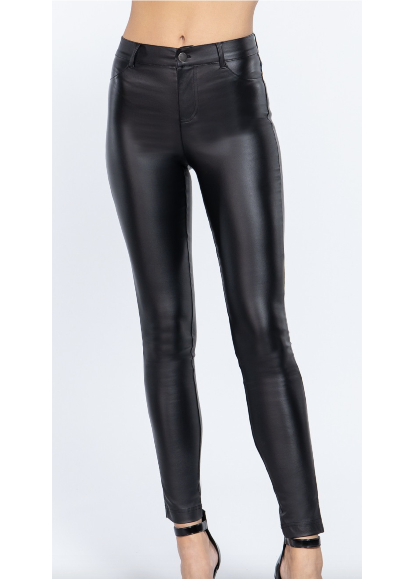 Lizette Leather Pants Forever Bella Boutique
