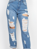 Here And Ready Straight Leg Jeans