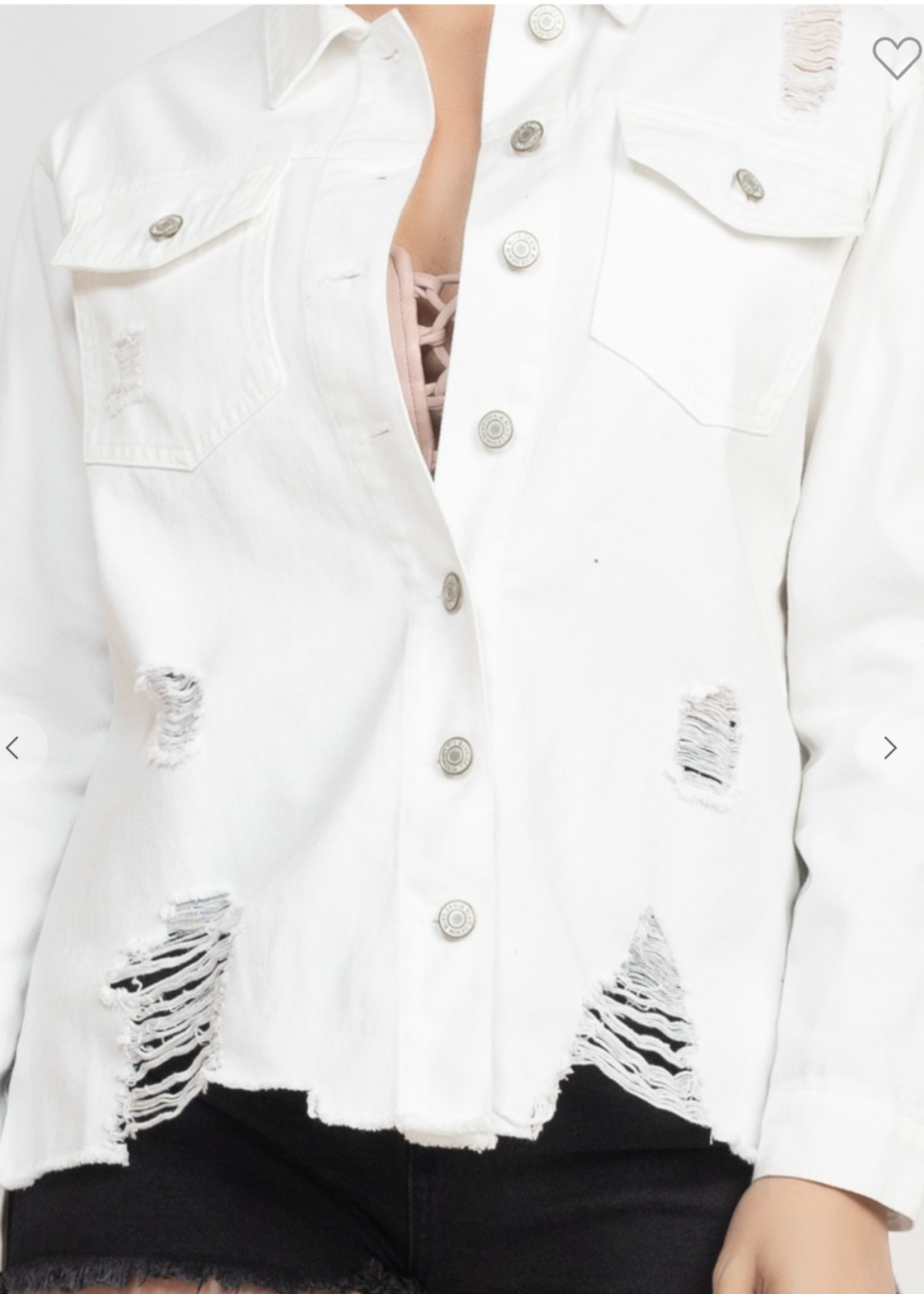 Weekend Flirt Jean Jacket *FINAL SALE*