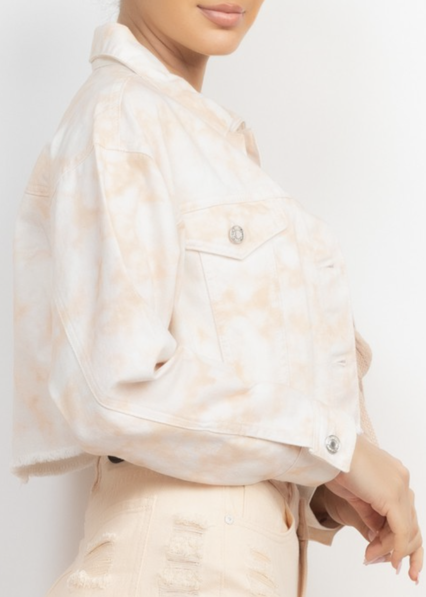 My Tie Dye Denim Jacket *FINAL SALE*