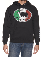 Lazy J Ranch Wear Original Buckle Mexico Elevation Hoodie - Black *FINAL SALE*