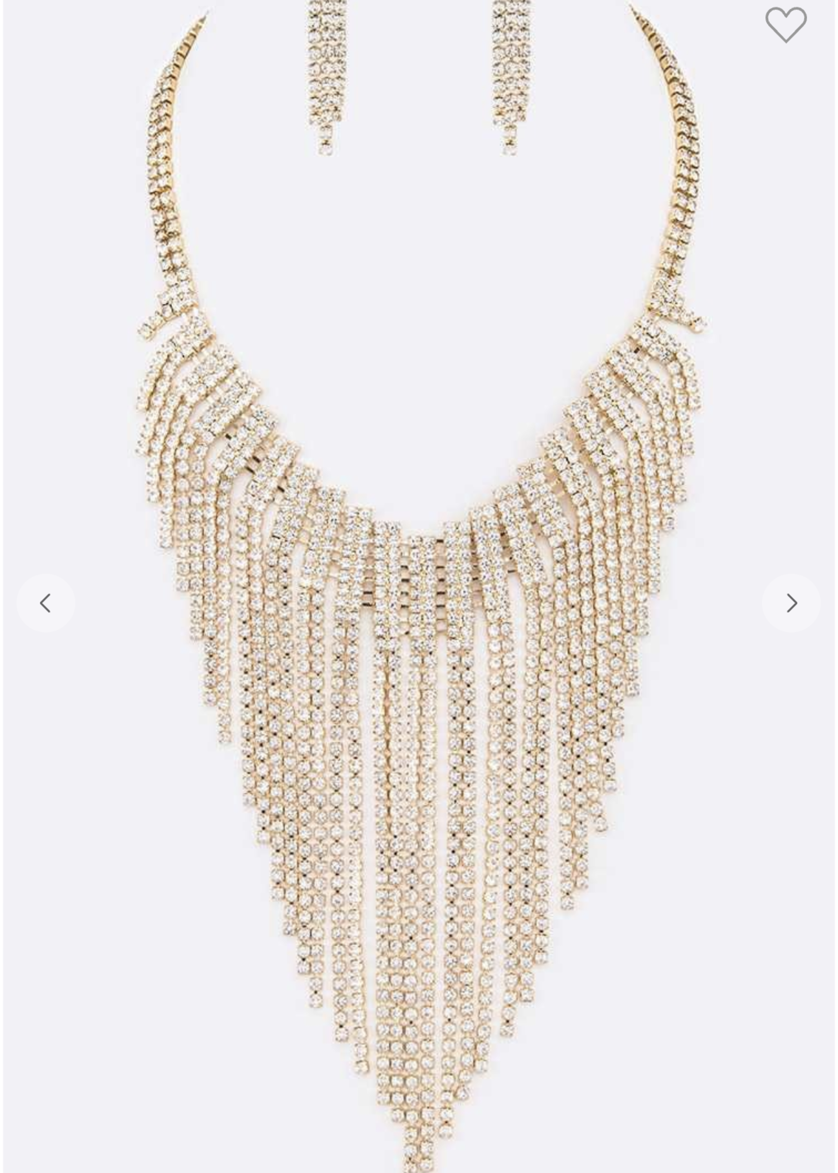 Popping Bottles Necklace Set