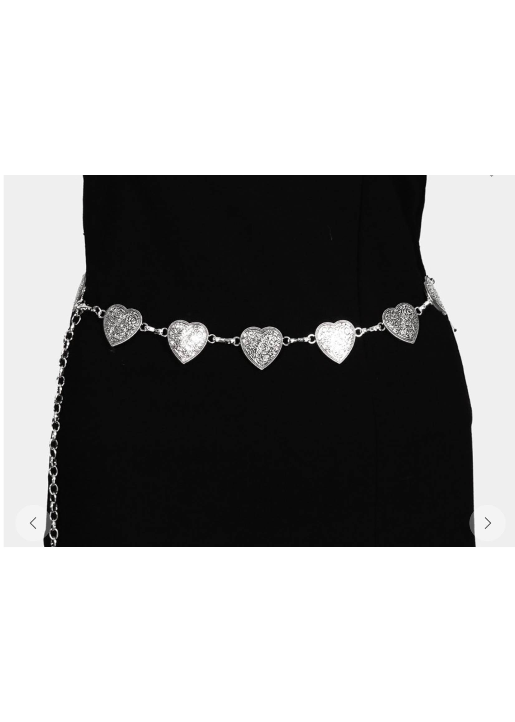 Cowgirl With Her Heart Chain Belt