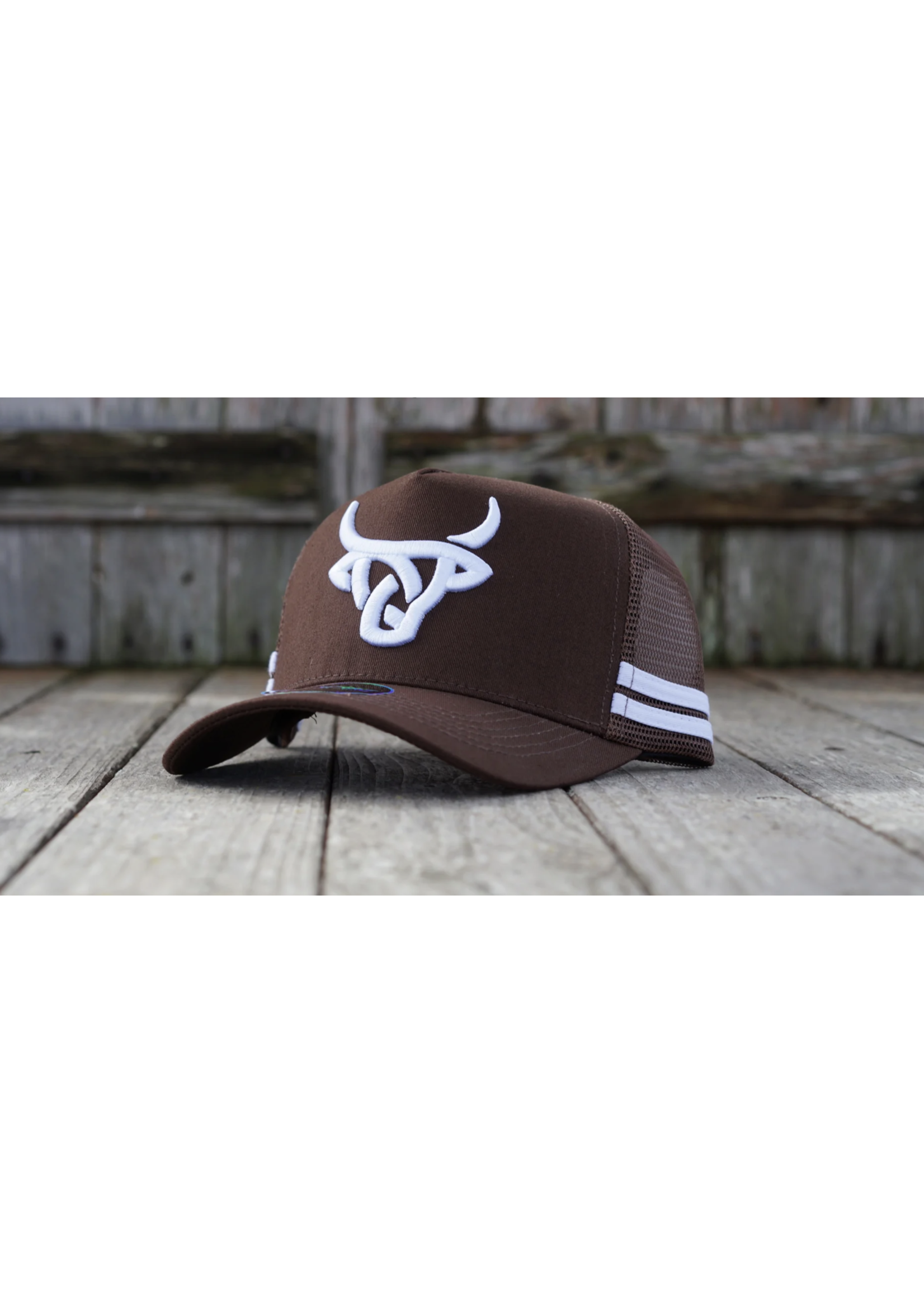 Strapped Brown Hat