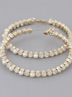 U Can't Touch This Hoop Earrings