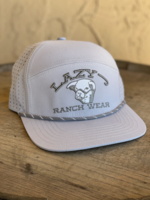 Lazy J Ranch Wear Grey & Grey 4" Performance Cap *FINAL SALE*