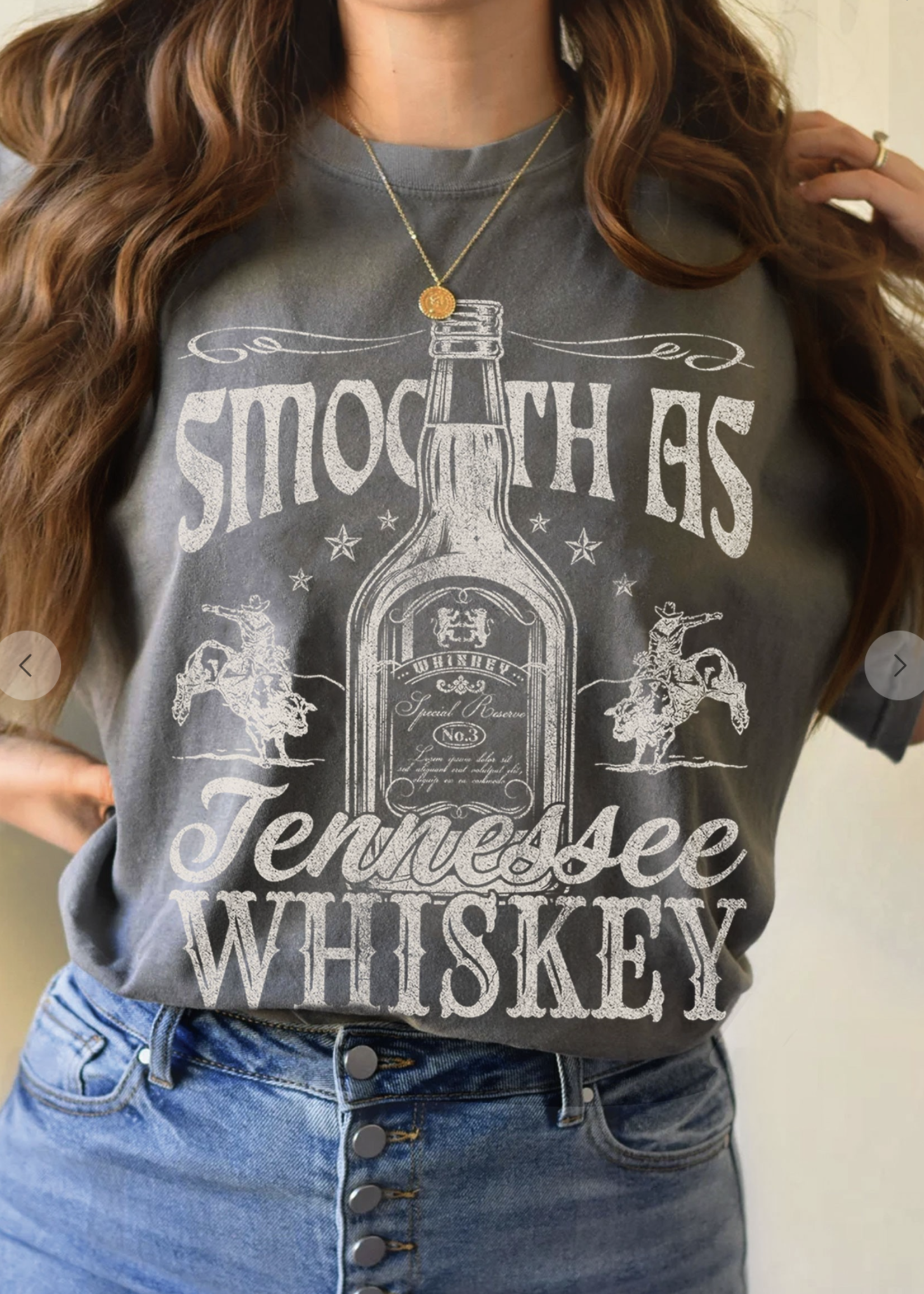 Smooth As Tennessee Whiskey Graphic T-Shirt *FINAL SALE*