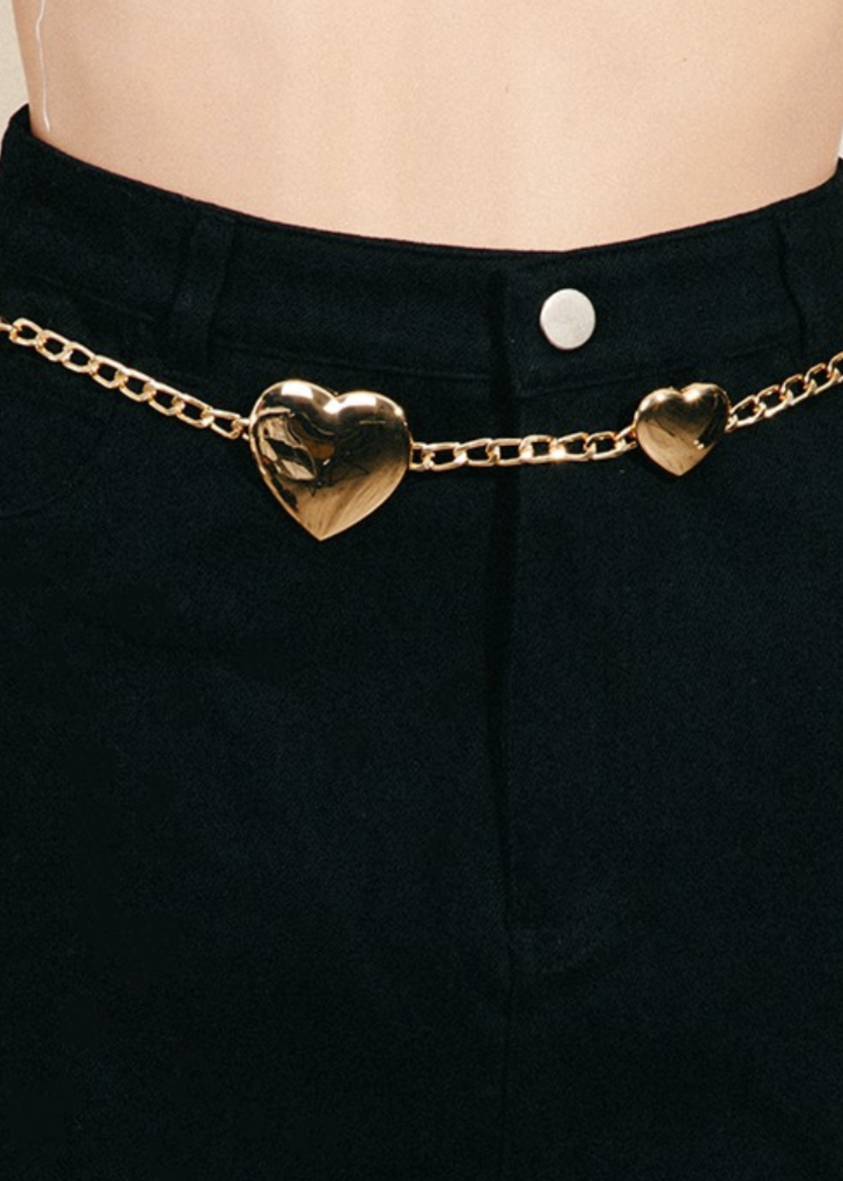 Heart On My Waist Chain Belt