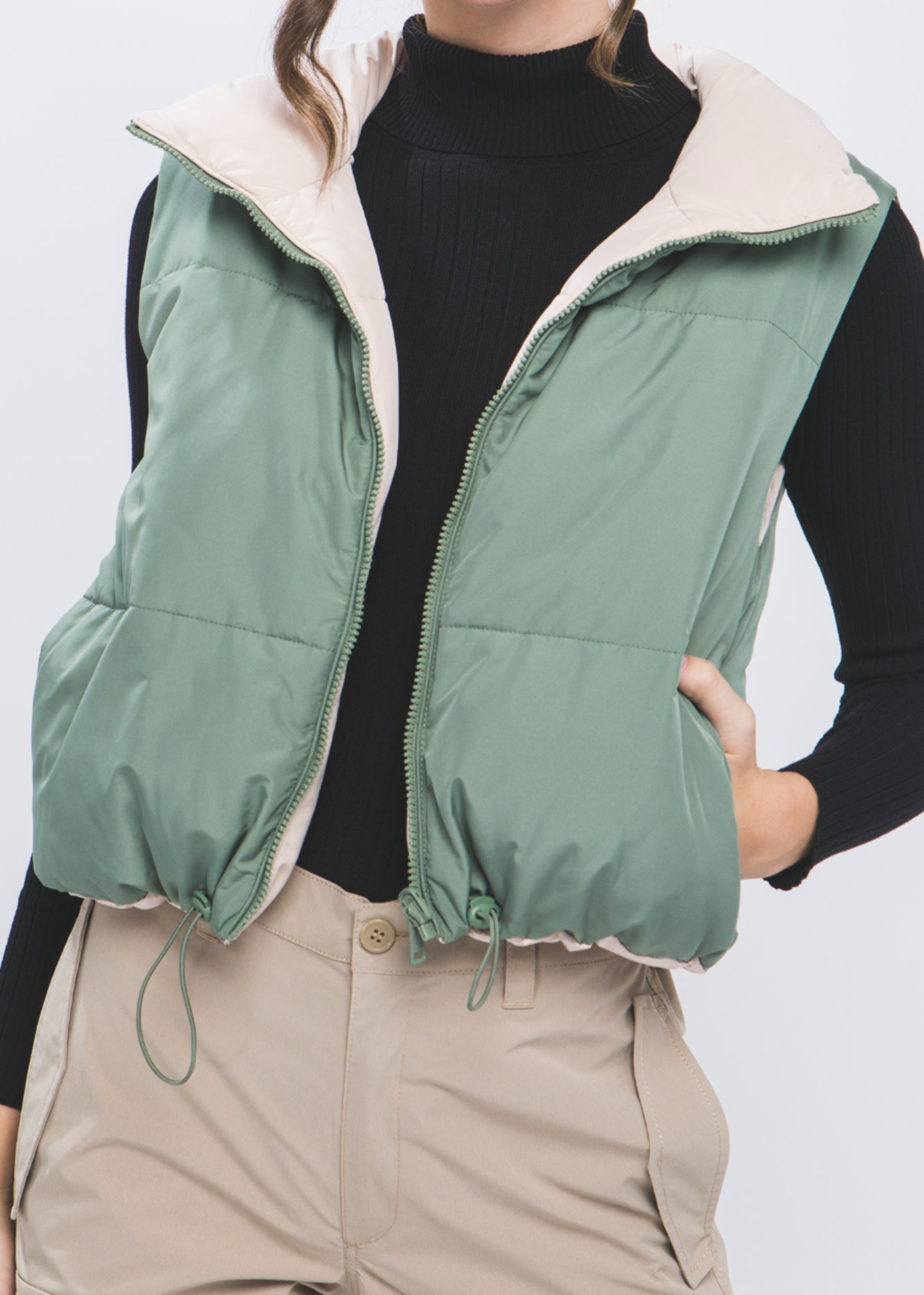 Need You To Get It Reversible Vest *FINAL SALE*