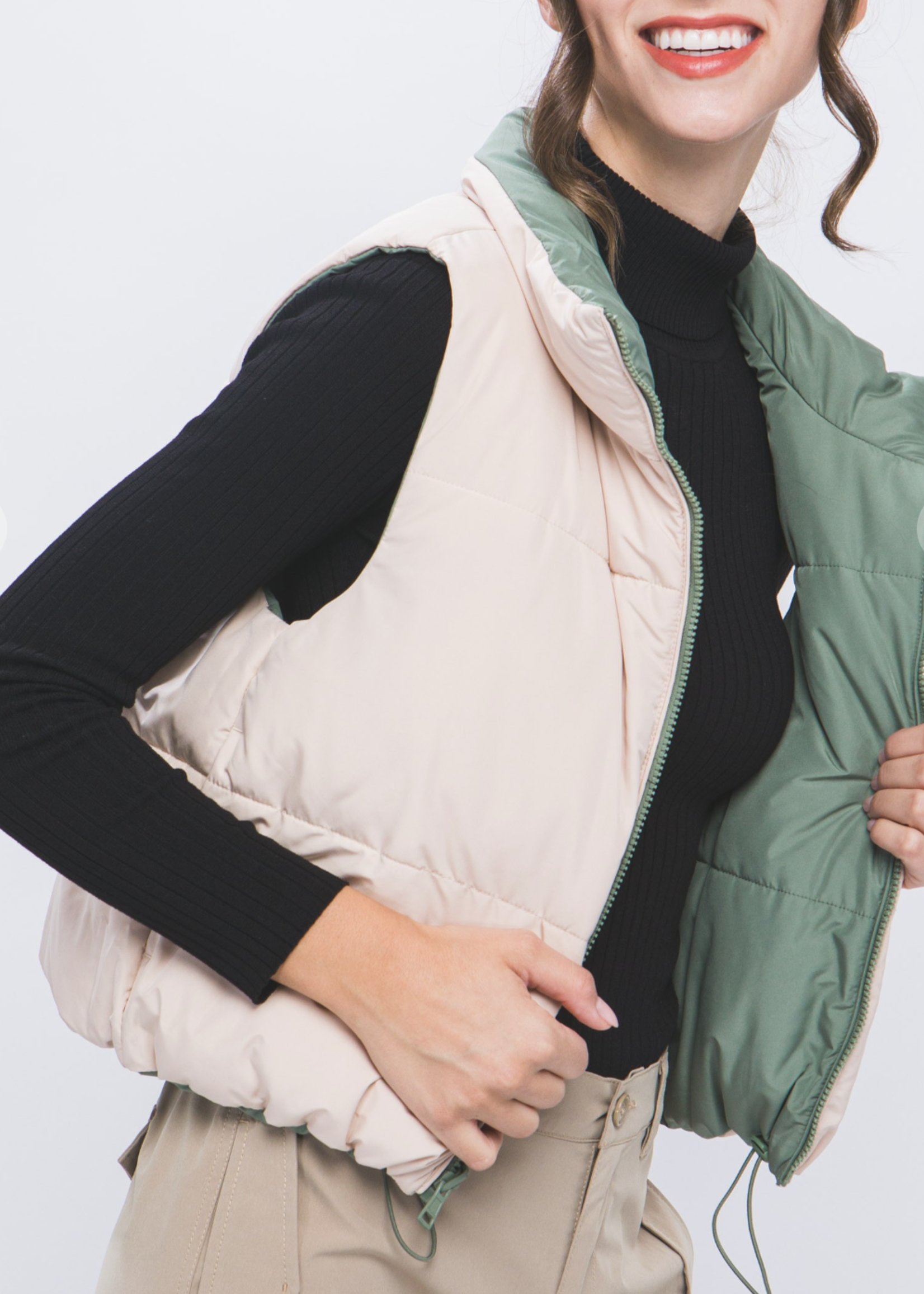 Need You To Get It Reversible Vest *FINAL SALE*