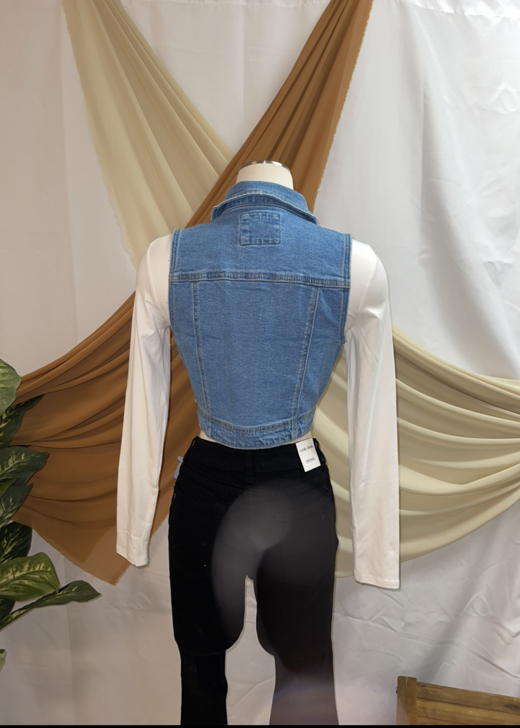 Yes Darling Denim Vest