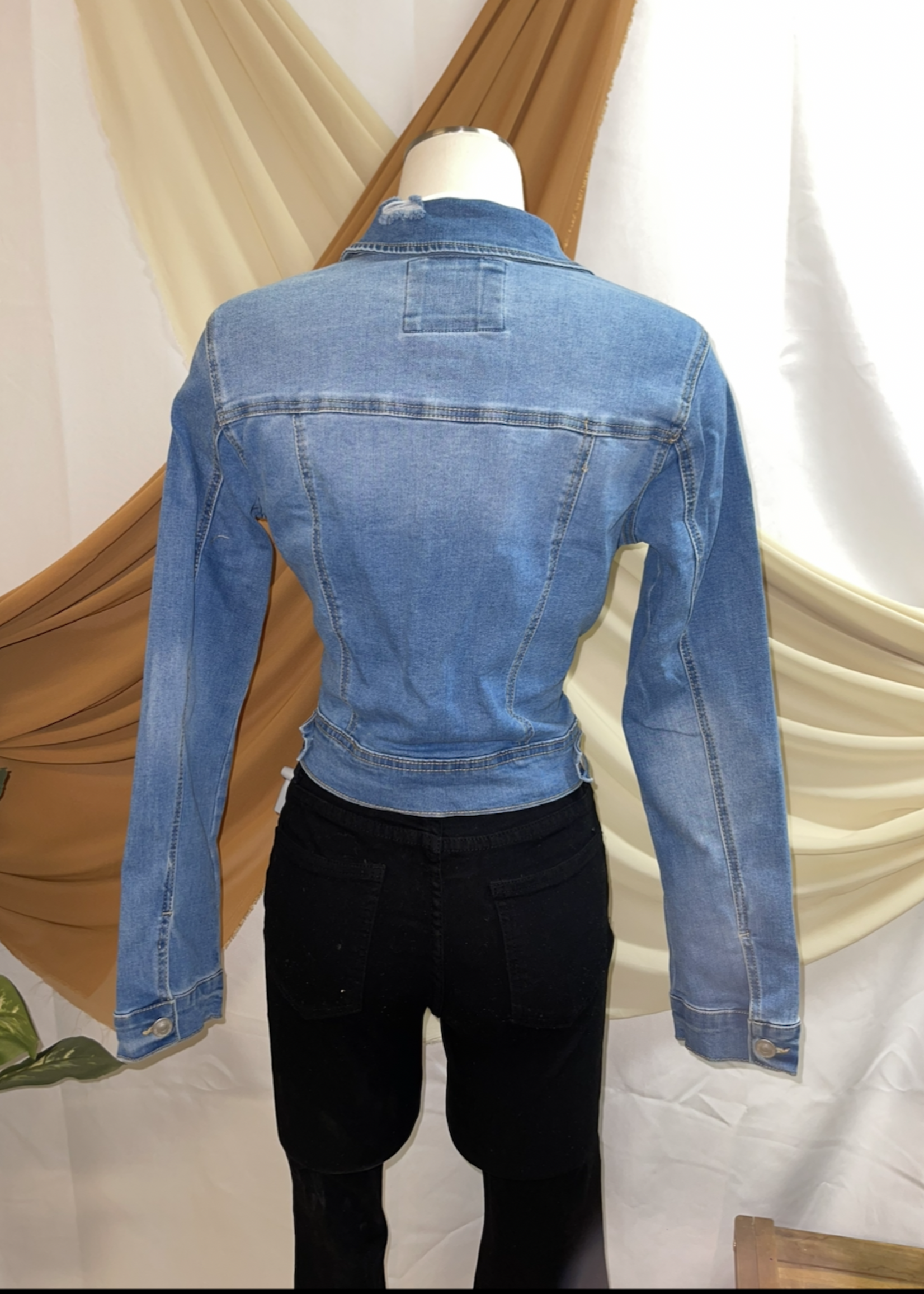 In My Own World Denim Jacket