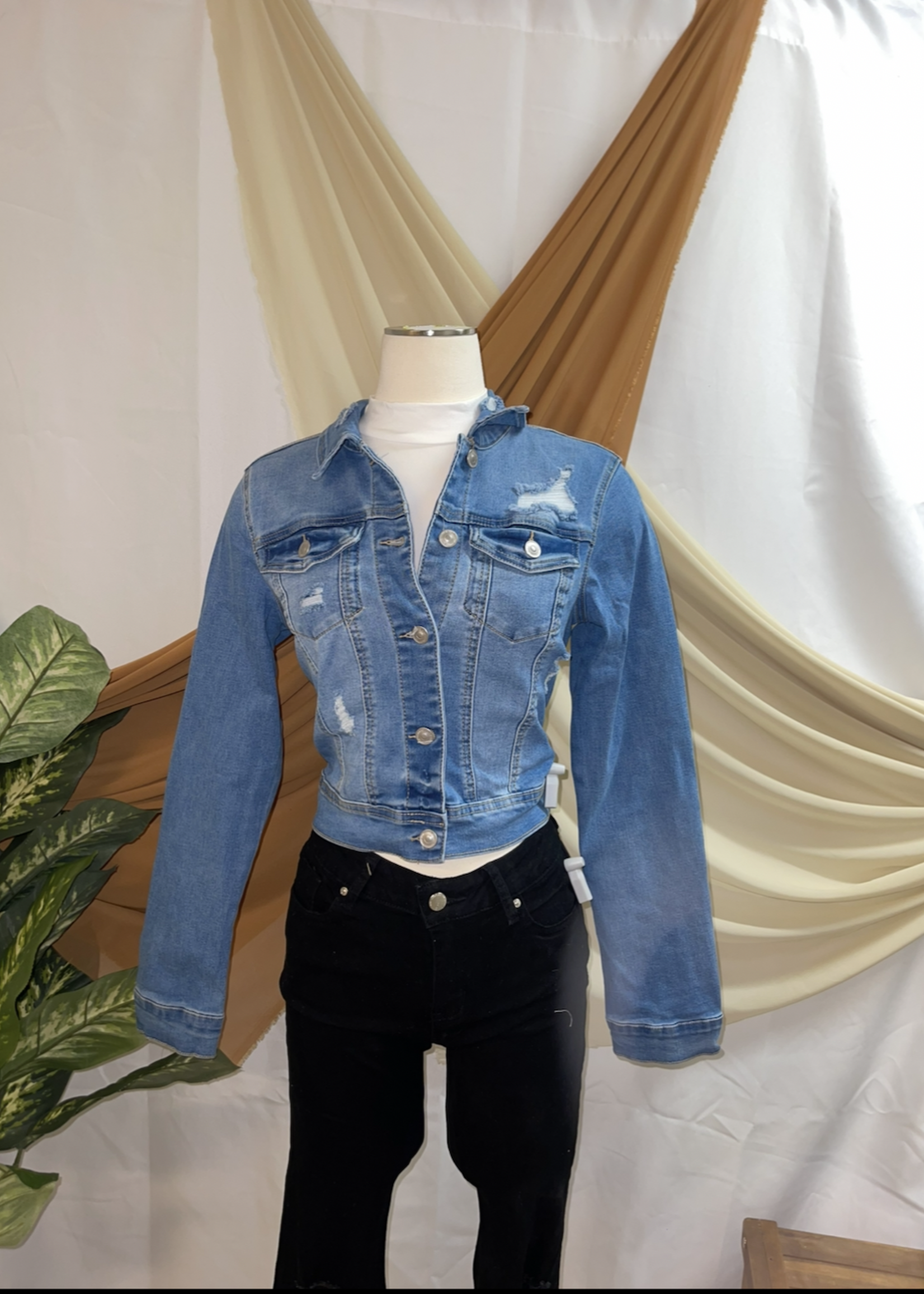 In My Own World Denim Jacket
