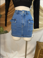 I Wanna Be Your Chic Denim Skirt