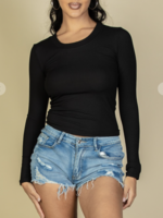Hey Now Long Sleeve Top