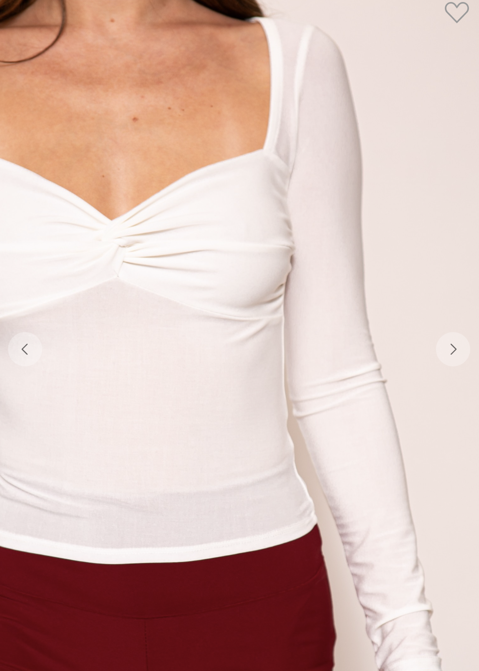 Think Of Me Top