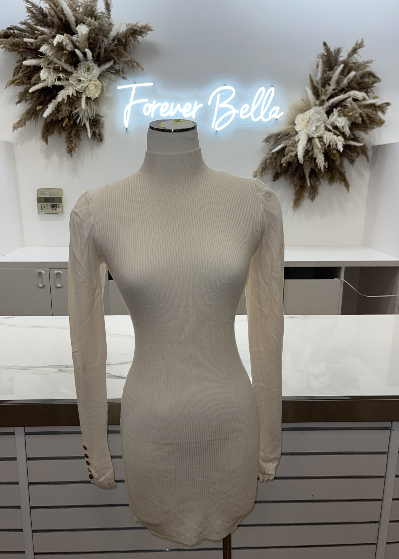Moments Last Forever Sweater Dress