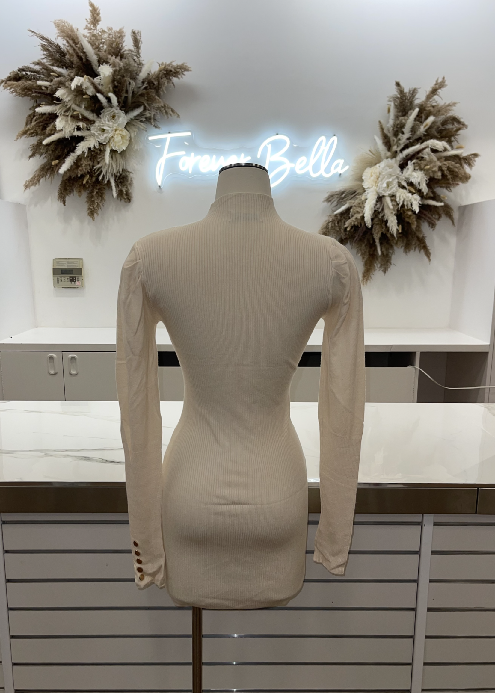 Moments Last Forever Sweater Dress