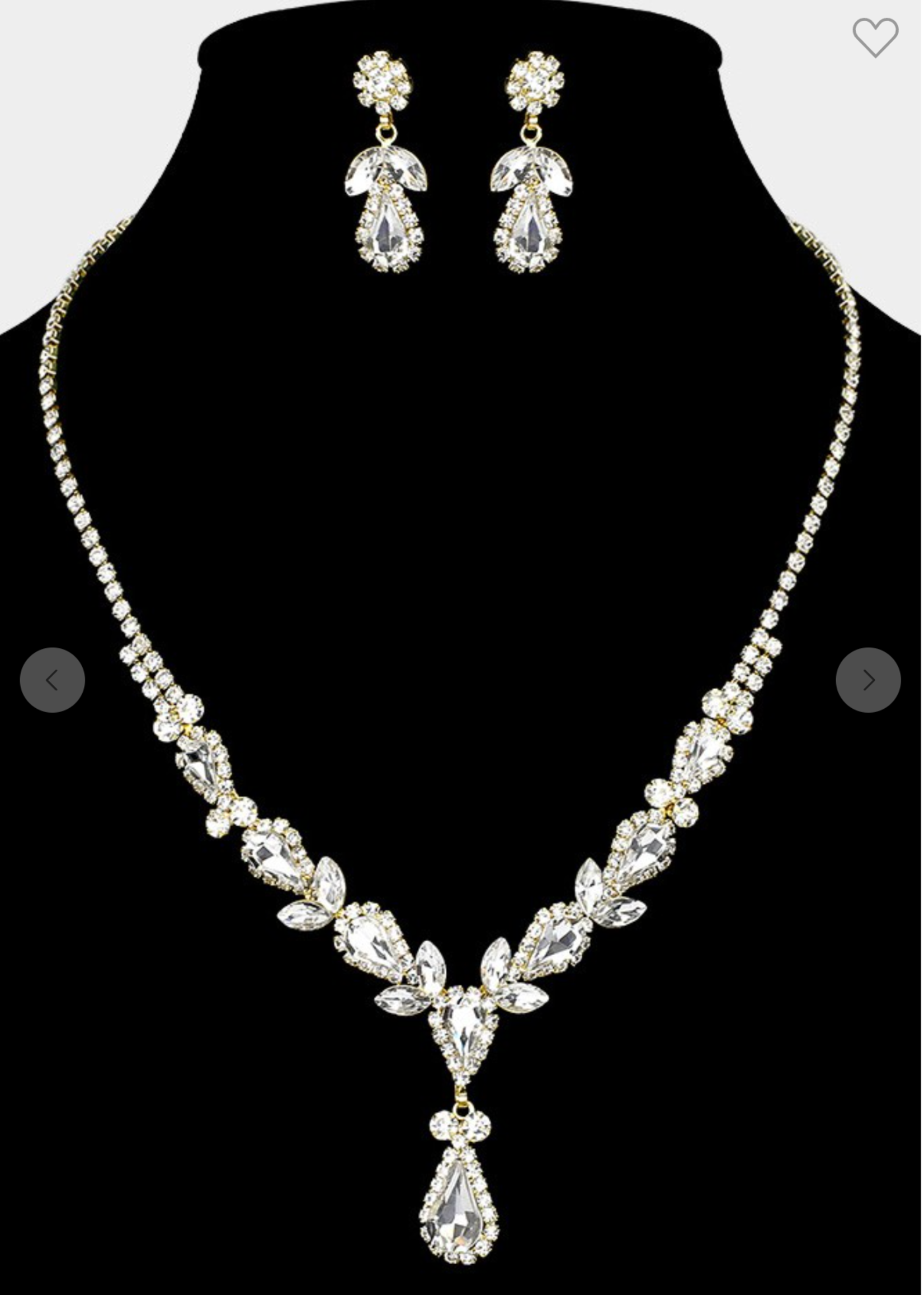 Tell Me Something Necklace Set