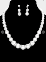 Queen Of Pearls Necklace Set