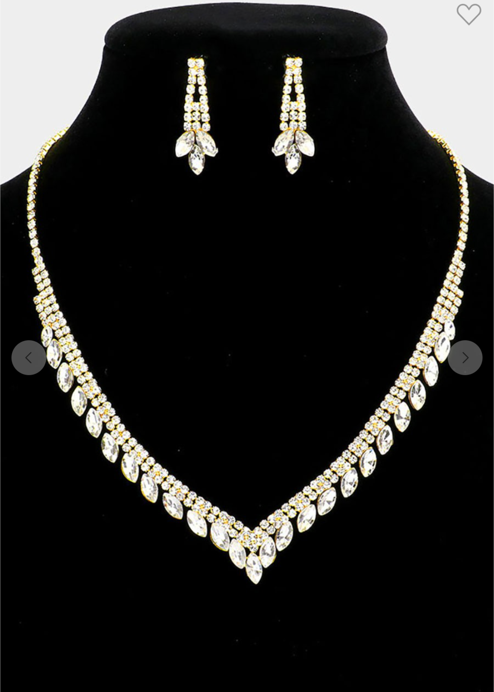 Tell Me What You See Necklace Set