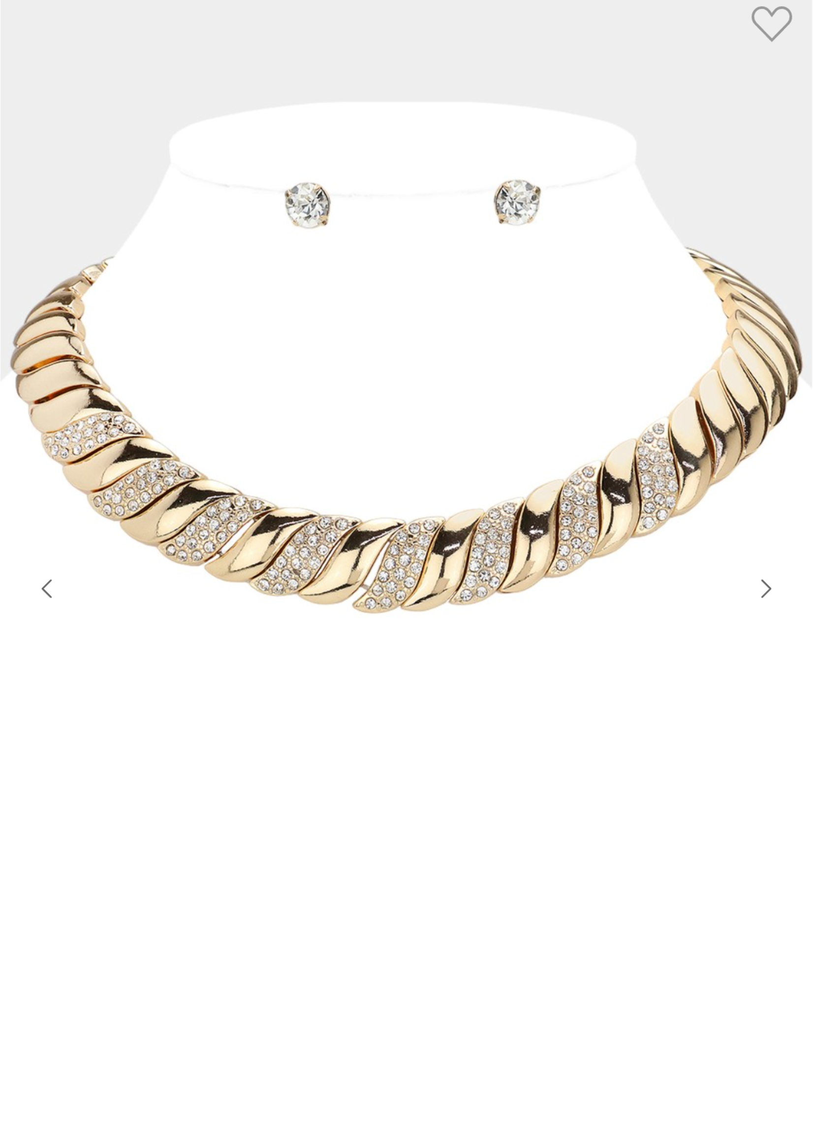 And They Stay There Necklace Set