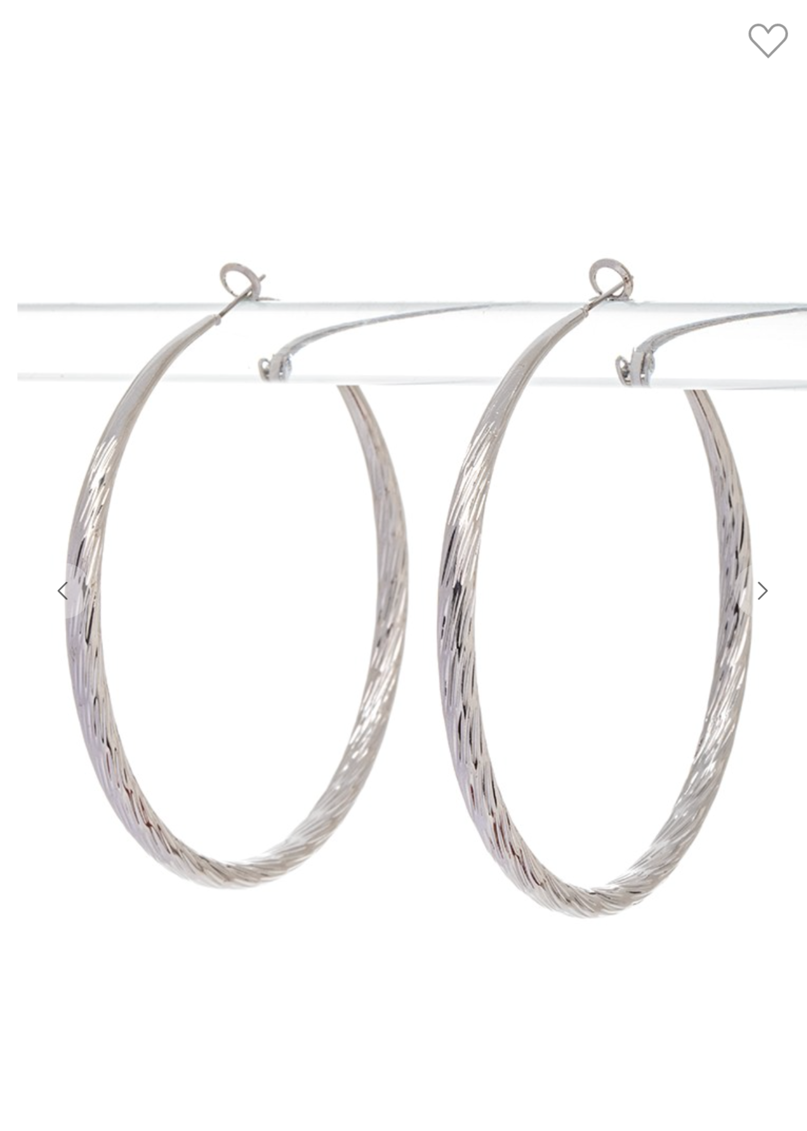 She's Back Hoop Earrings