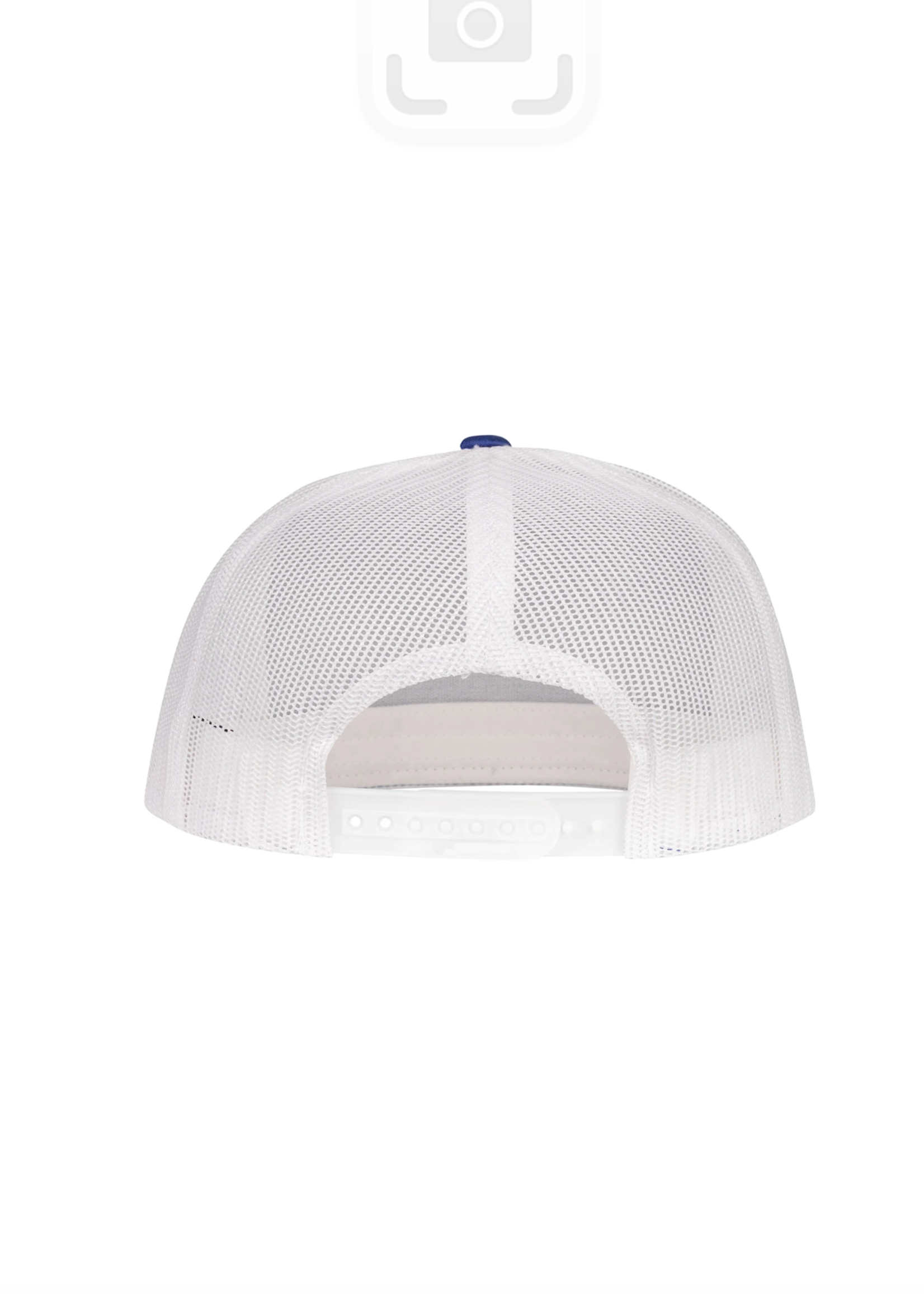 Lazy J Ranch Wear Blue & White 4" Texas Flag Elevation Cap
