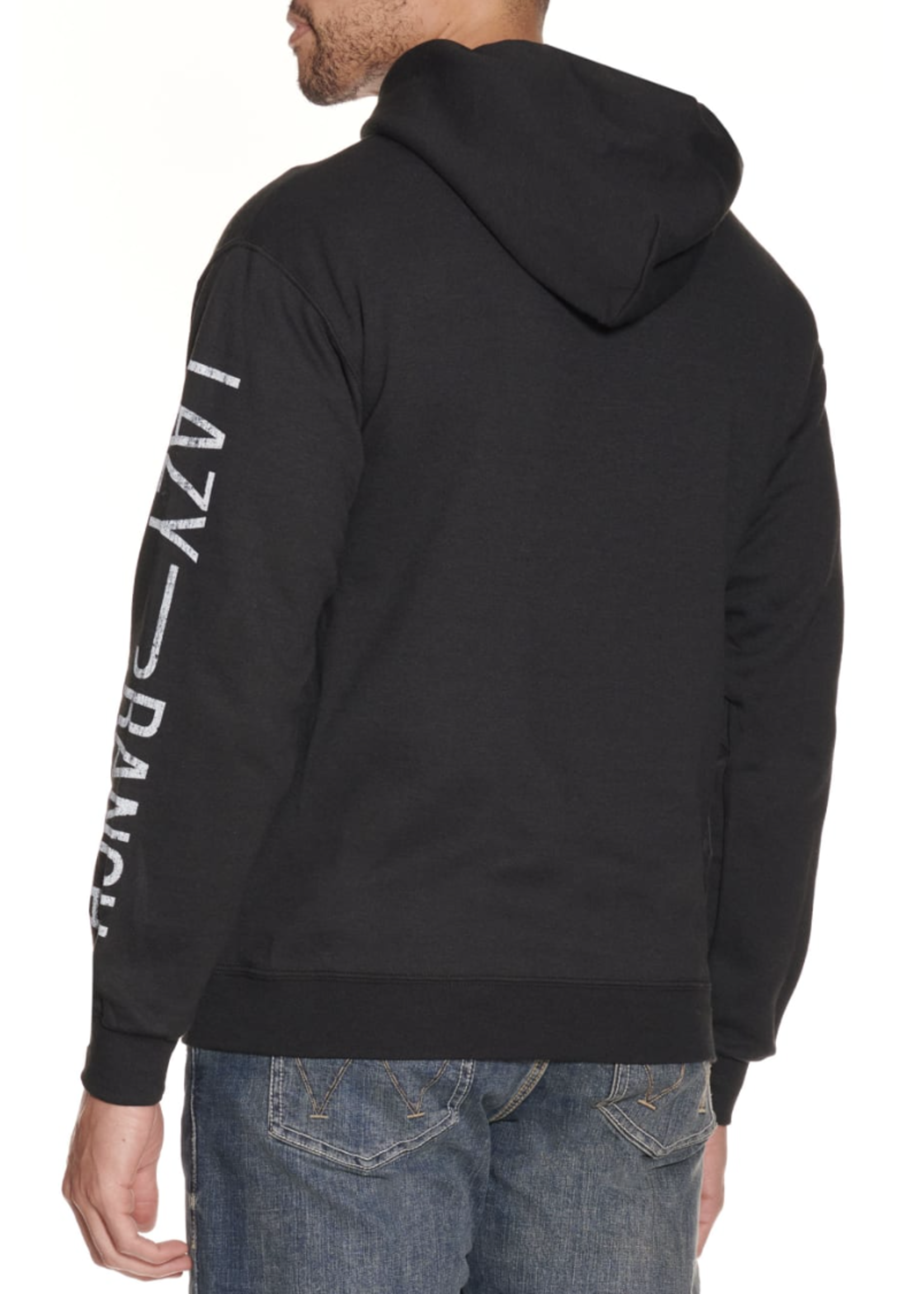 Lazy J Ranch Wear Original Buckle Mexico Elevation Hoodie - Black *FINAL SALE*