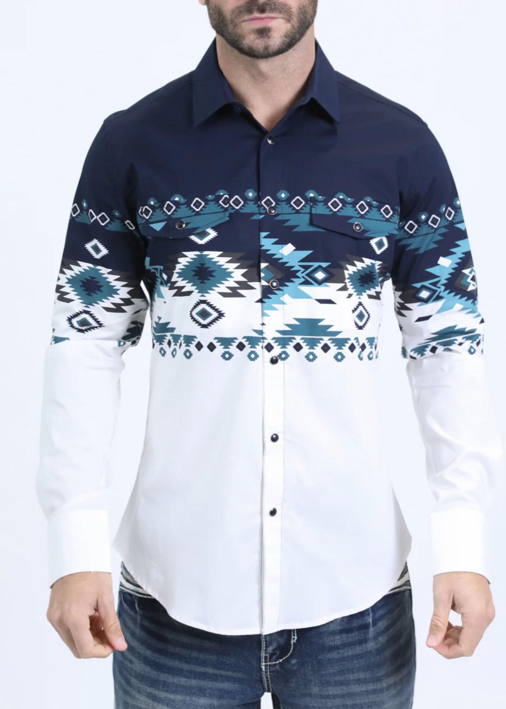 No Me Importa Button Down Shirt *FINAL SALE*