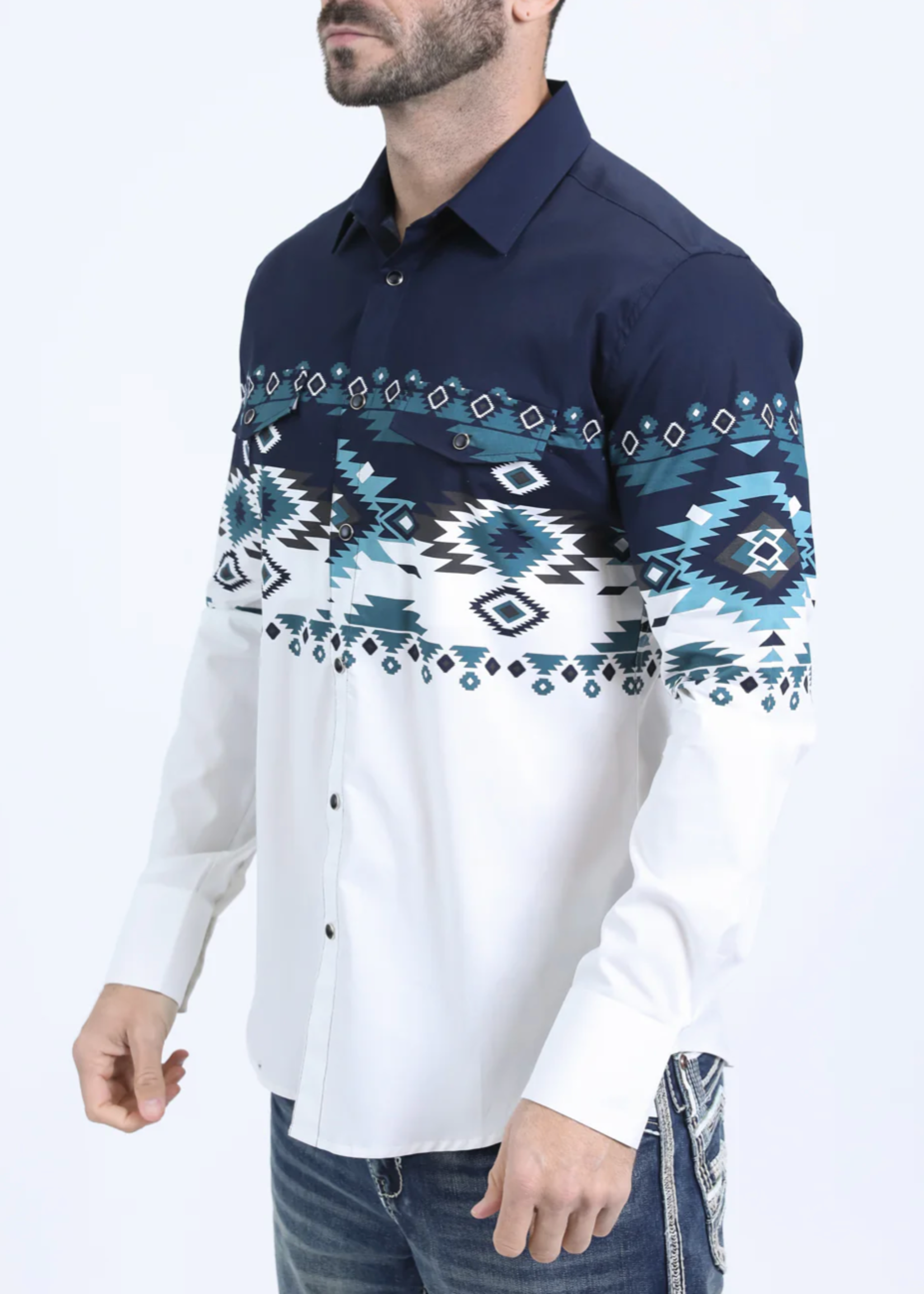 No Me Importa Button Down Shirt *FINAL SALE*