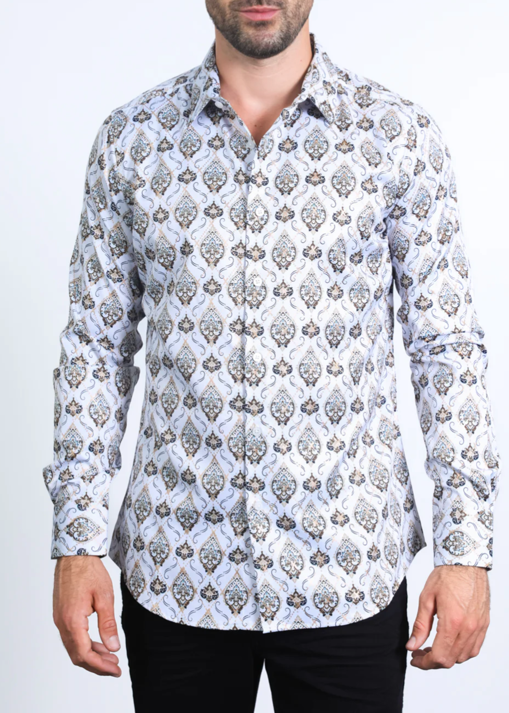 Este Sentimento Button Down Shirt