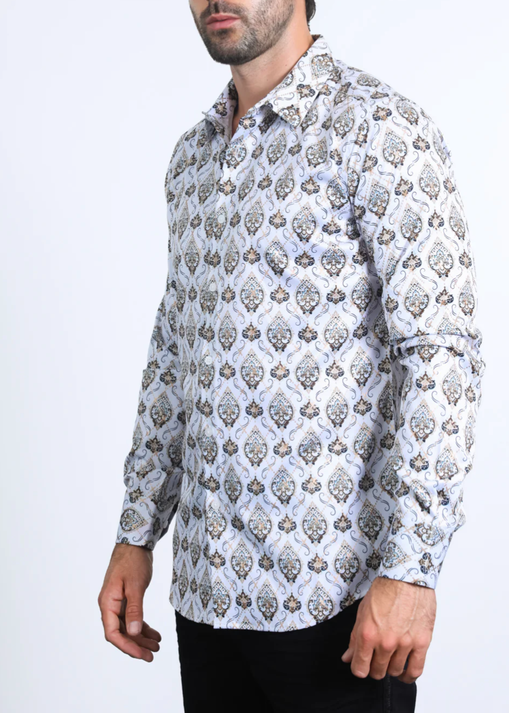 Este Sentimento Button Down Shirt