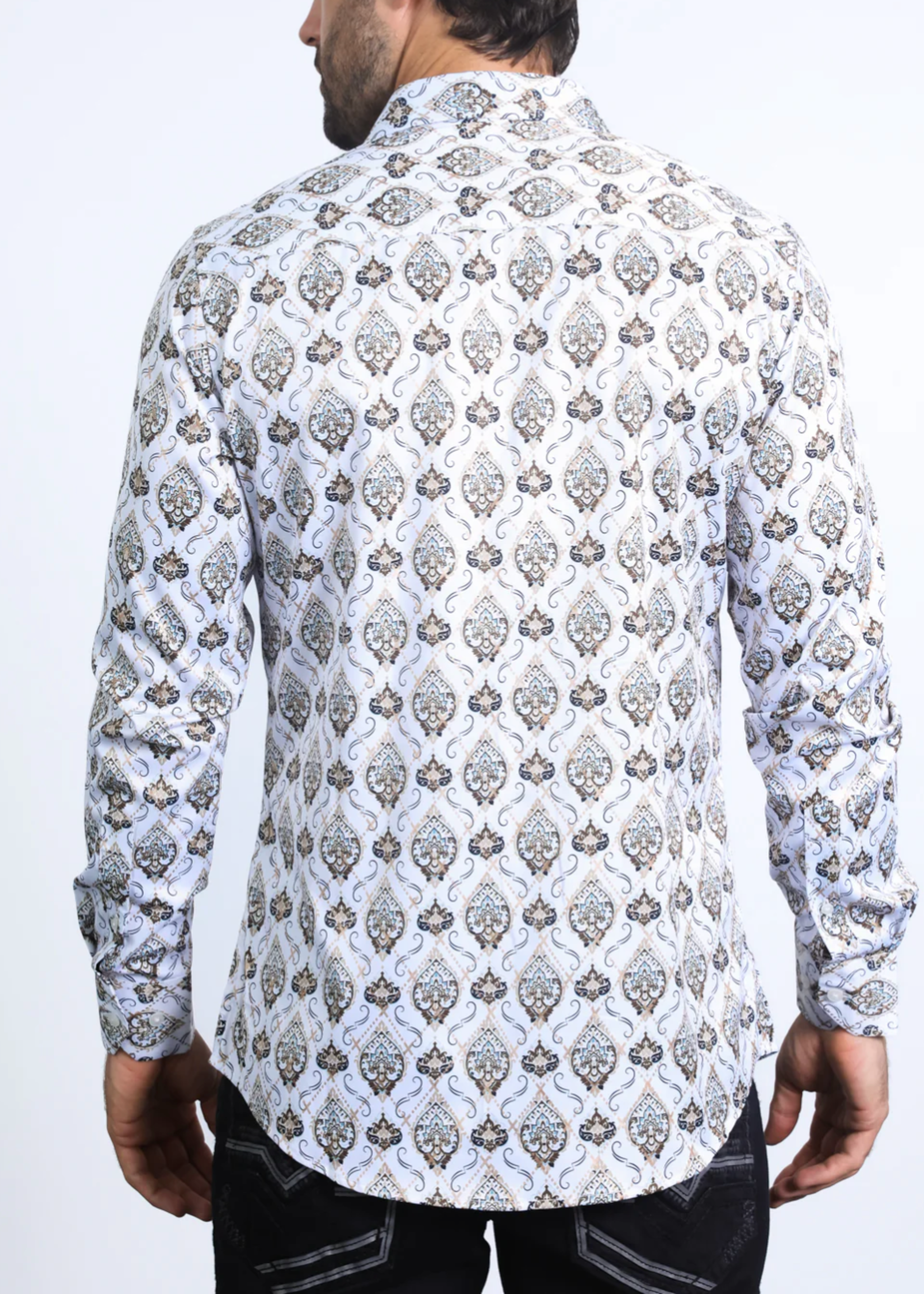 Este Sentimento Button Down Shirt