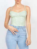 Sola y Triste Bodysuit Top